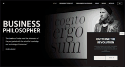 Desktop Screenshot of businessphilosopher.com